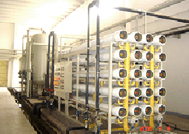 江苏客户是化工股份有限公司安装超滤纯化水设备